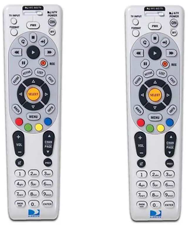 Main image of 2 Pack - DIRECTV RC66RX IR/RF Remote Control