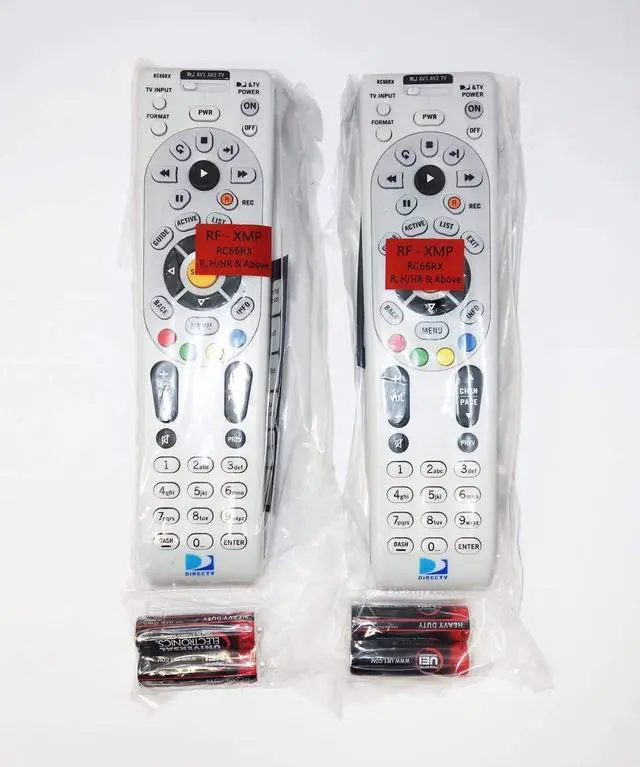 Alt view image 2 of 5 - 2 Pack - DIRECTV RC66RX IR/RF Remote Control