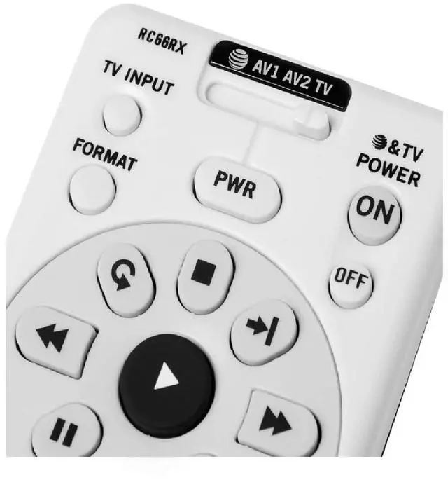 Alt view image 5 of 5 - 2 Pack - DIRECTV RC66RX IR/RF Remote Control