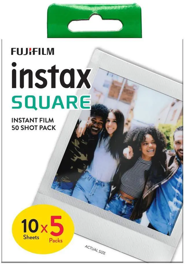 Main image of Square Film White Border, 50 Shot Pack