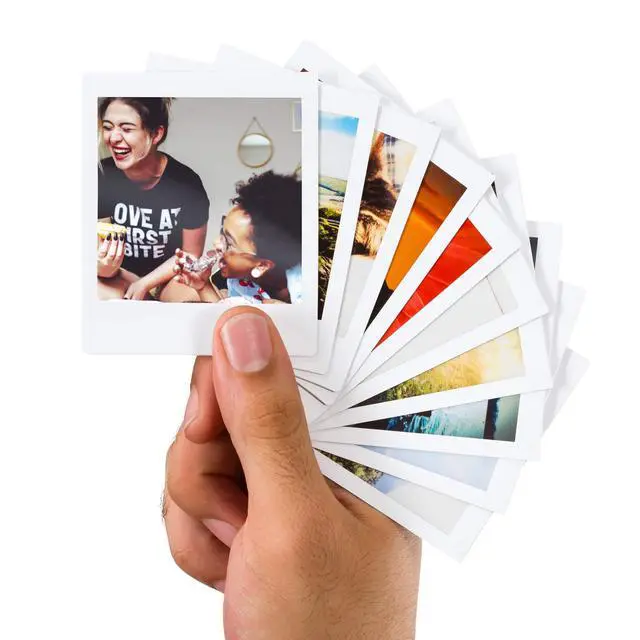 Alt view image 4 of 5 - Square Film White Border, 50 Shot Pack