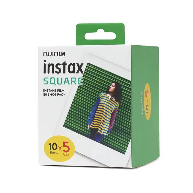 Alt view image 2 of 5 - Square Film White Border, 50 Shot Pack