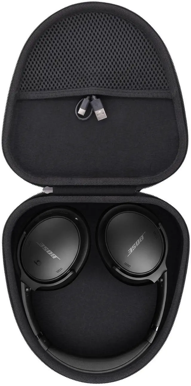 Main image of Hard Case for Bose QuietComfort/QuietComfort Ultra Ultra Headphones | Compatible with Bose QuietComfort/QuietComfort Ultra/QuietComfort Ultra 2nd Gen Headphone, Portable Carrying Box, Black Case