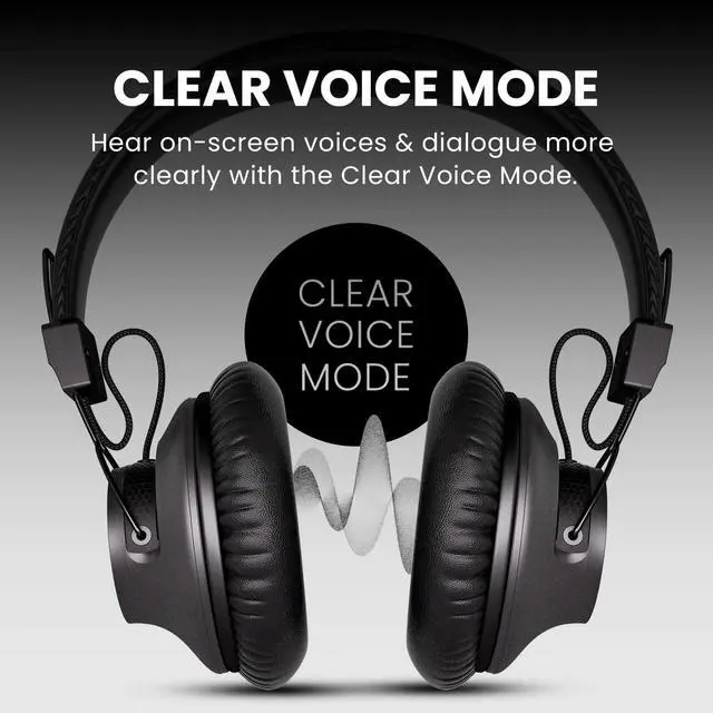 Alt view image 5 of 6 - Audition 3 - Bluetooth Over-Ear Headphones with Wireless Charging Dock, 50H Battery, aptX-Adaptive, Clear Voice, Compatible with Bluetooth TVs