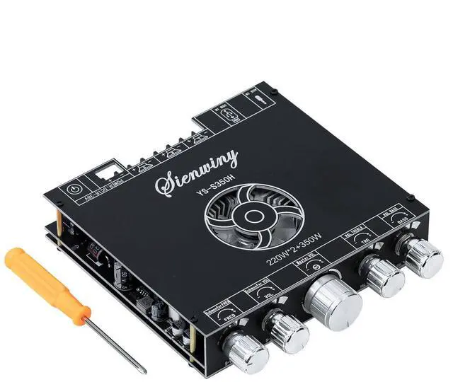 Main image of YS-S350H TPA3251 2.1 Channel Bluetooth Amplifier 220W×2 + 350W Subwoofer Audio Receiver Class D Amp Board with Bass Treble Control for Home Theater DIY Speakers