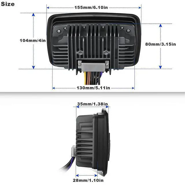 Alt view image 5 of 7 - Marine Stereo Bluetooth Waterproof Boats Golf Cart Radio Digital Media Stereo Receiver AM FM Tuner Bluetooth Streaming on ATV UTV Motorcycle and Spa Hot Tubs