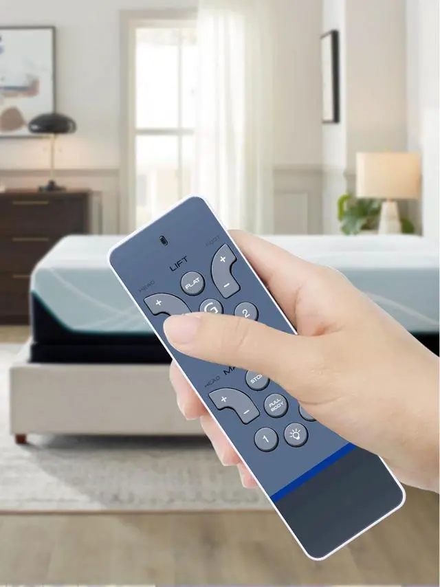 Alt view image 6 of 7 - Replacement Remote Control for Reverie 5i, 5D, 7S, R400, or 4M and 4M Low Pro ERC108 or RC-WM-103, 107, and 108 Adjustable Bed (Old Remote Must Match Picture on Right, New Version Shown Left)
