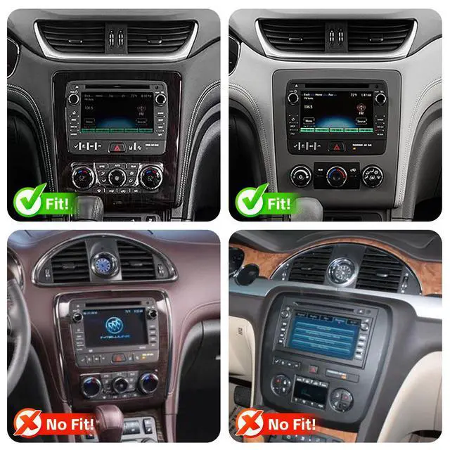 Alt view image 3 of 7 - 4+64G Car Radio for Chevrolet Chevy Traverse 9 inch Touch Screen 2013 2014 2015 2016 2017 Stereo,Wireless Carplay/WiFi/Bluetooth/EQ Audio/Andriod Auto/AM/FM/Navigation/AHD Camera
