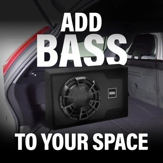 Alt view image 2 of 6 - B12ES 12 Inch Car Subwoofer, 1200 Watts, Built-in Amp