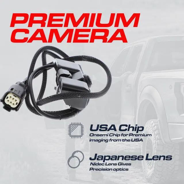 Alt view image 4 of 7 - Replacement for Chevrolet Silverado (2014-2015), Colorado (2017-2021) / GMC Sierra (2014-2016), Canyon (2015-2022) Backup Camera OE Part # 23306741, 22803702