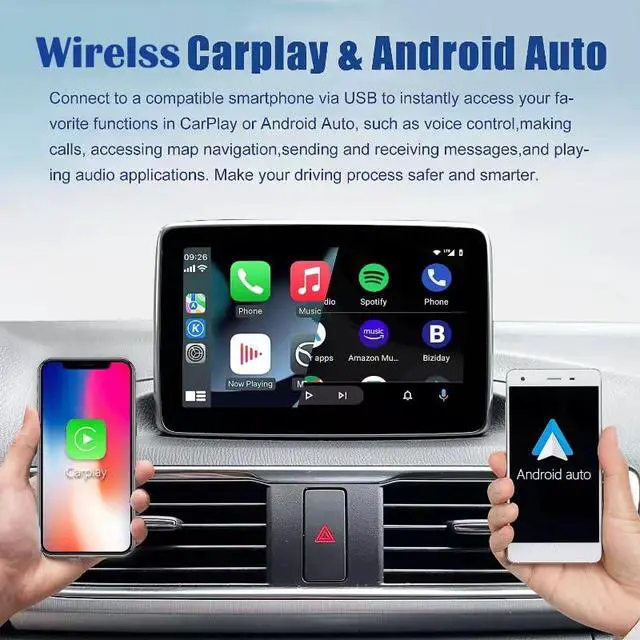 Alt view image 3 of 7 - Mazda Wireless Carplay Retrofit Kit, TK78-66-9U0C OEM USB Hub Fits to MZD Connect System Compatible with Mazda 2/3/6/CX3/CX5/CX9/MX5 2014-2020(Only Supporting Wireless Carplay NO Android Auto)