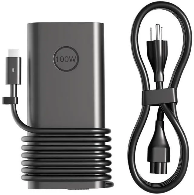 Main image of 100W USB-C AC Charger Compatible with Dell Pro Max/Rugged/Plus 14 16 Inspiron 14 16 Plus 7420 7430 Precision 3540 3541 5680 5690 5770 XPS 14 13 9440 Latitude 5501 5411 5421 5511 Laptop