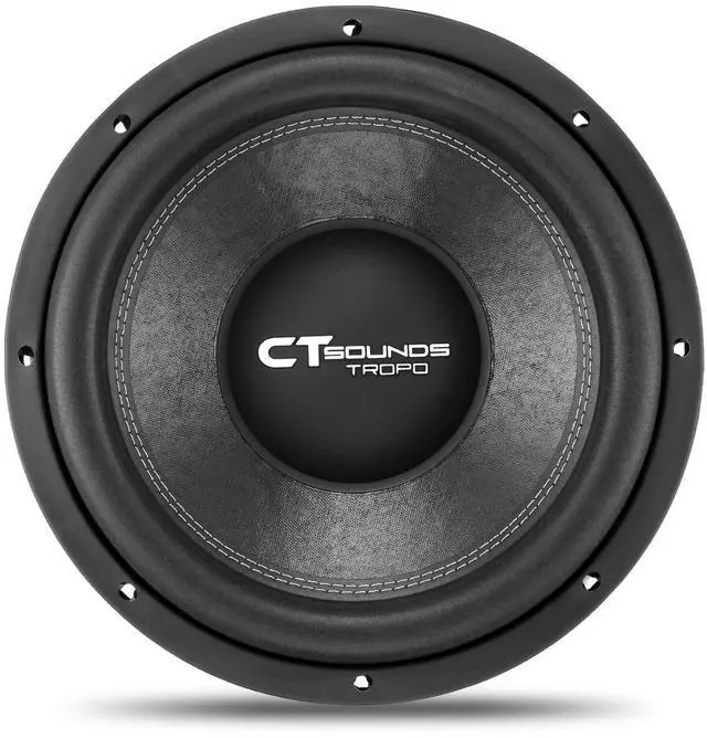 Alt view image 2 of 6 - TROPO-12-D4 1300 Watt Max 12 Inch Car Subwoofer Dual 4 Ohm