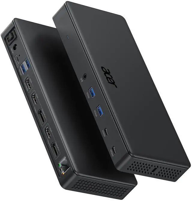 Main image of DisplayLink Laptop Docking Station 3 Monitors,USBC Dock with 3HDMI+2DP | 15-in-1 USB C Docking Station with 130W Power Adapter, 10Gbps Data, 1Gbps Ethernet for MacBook Pro/Air, Laptops, PC
