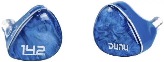 Main image of DUNU DN142 in Ear Monitor, 1DD 4BA 2Planar Hybrid IEM, HiFi in-Ear Earphones with Silver-Plated OCC Cable for Musician Audiophile