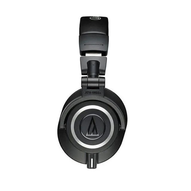 Alt view image 3 of 6 - ATH-M50x Professional Monitor Headphones + Slappa Full Sized HardBody PRO Headphone Case (SL-HP-07)
