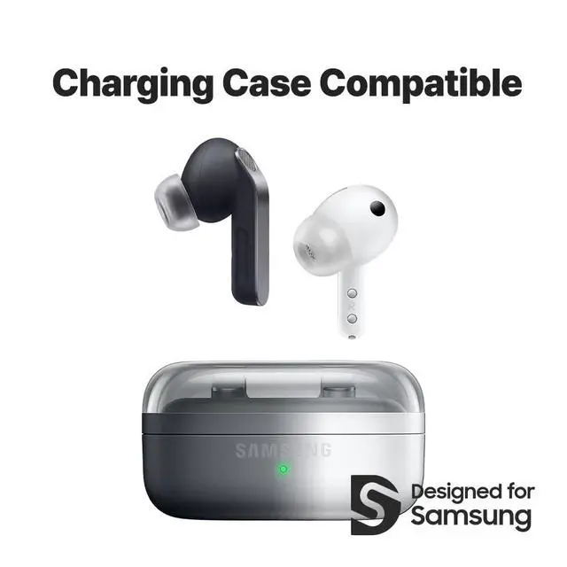 Alt view image 6 of 7 - MAX for Galaxy Buds 4/3 Pro Ear Tips - Samsung-Certified Ear Tips | SMAPP-Certified, Galaxy Buds 4/3 Pro, Matte Surface, Pressure-Free, Comfortable Fit, Easy to Clean, Medical Silicone