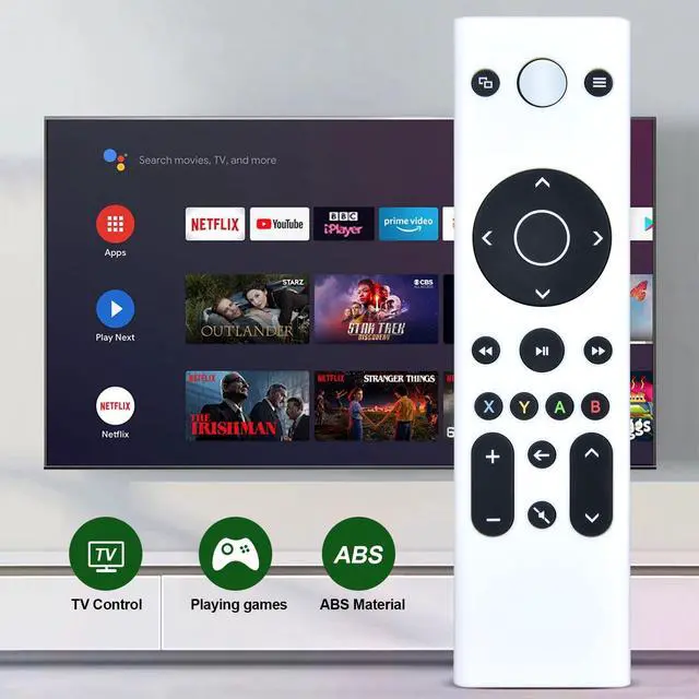 Alt view image 4 of 7 - Replacement Remote Control for Xbox Gaming Media, One, Series X|S - No Setup Required (White Color)
