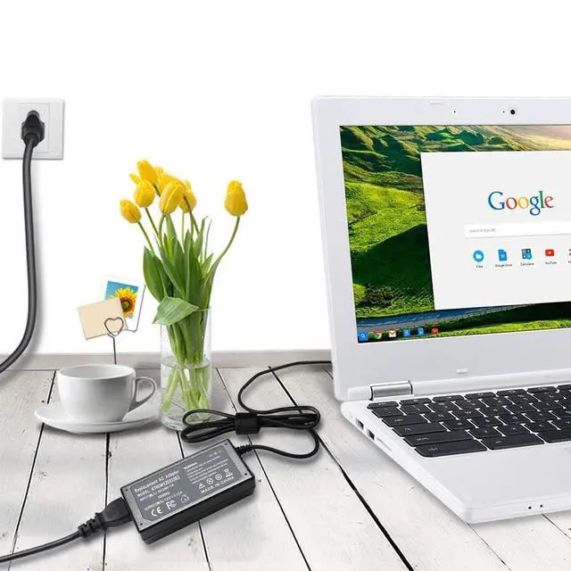 Alt view image 7 of 7 - 12V 3.33A 2.2A Charger for Samsung Chromebook 3 2 11.6" Xe500c13 Xe501C13 Xe500c12 Xe503c12 Xe503c32 Xe303c12 XE303C12-A01 500c 503c 501C PA-1250-98 NP930X2K BA44-00322A AA-PA3N40W A12-040N1A 40W 26W