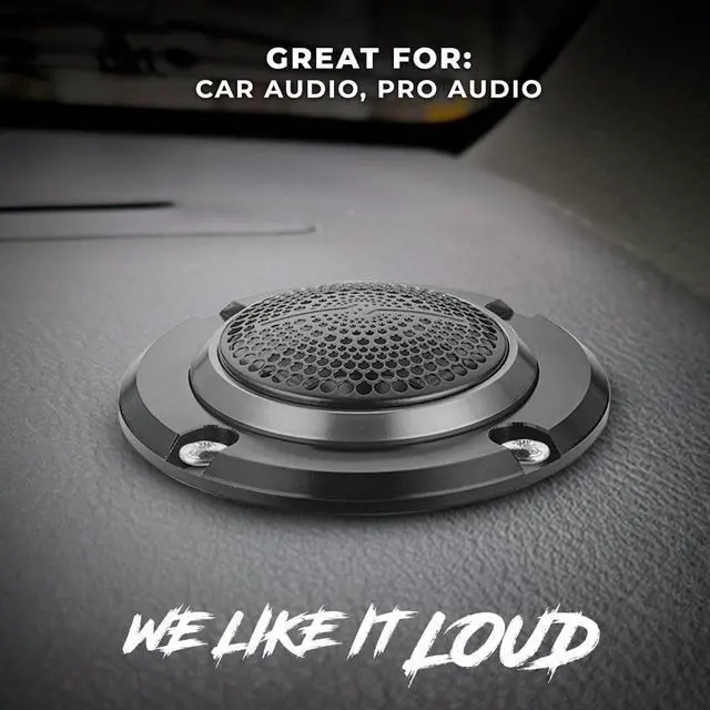 Alt view image 4 of 7 - Audio PROTWN4 PRO 1-in Vc Pen High Compression Neodymium Hybrid Driver/Tweeter 280 Watts 4-Ohm