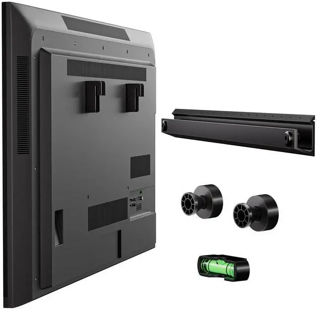 Main image of No Stud TV Wall Mount, Studless Drywall TV Mount for 22-55 inch TVs, Low Profile Tv Hanger Max Load 100 lb, No Drill, No Anchors, Easy Install with All Hardware Included