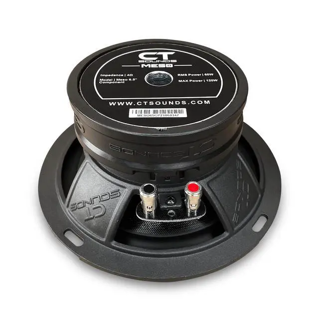 Alt view image 4 of 6 - Meso 6.5 320 Watt 2-Way Premium Component Car Speaker Set