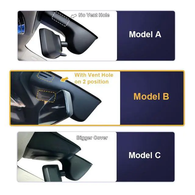 Alt view image 2 of 6 - 4K Dash Cam Suitable for BMW 3 4 Series M3 M4 2020-2024 (Model B) 330i 430i Xdrive 330e M340i M440i Coupe, OEM Look, UHD 2160P Video, WiFi Connect & APP, Loop Recording, G-Sensor, 64GB Card