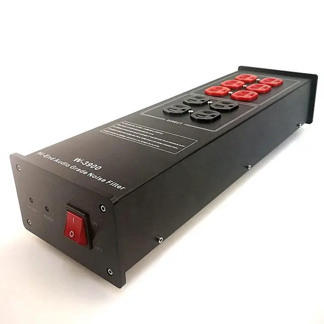 Alt view image 2 of 7 - AC Power Filter Power Conditioner - AC Power Purifier with Surge Protector, Black