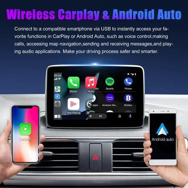 Alt view image 2 of 6 - Type-C Wireless Apple CarPlay Retrofit Kit, TK78669U0C OEM USB HUB for Mazda 2/3/6/CX3/CX5/CX8/CX9/MX5/Miata 2014-2019 with MZD Connect System, Only Supporting Wireless Carplay, No Android Auto