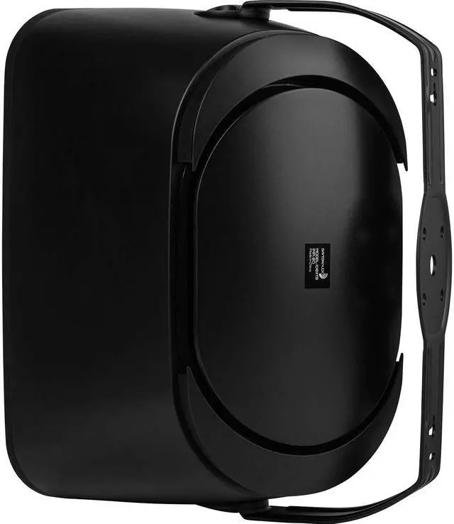 Alt view image 3 of 7 - IO8XTB 8" 70/100V 8 Ohm Indoor/Outdoor 2-Way Speaker w/Bass Radiator Black