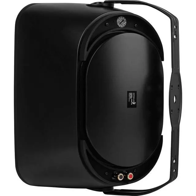 Alt view image 5 of 7 - IO8XTB 8" 70/100V 8 Ohm Indoor/Outdoor 2-Way Speaker w/Bass Radiator Black
