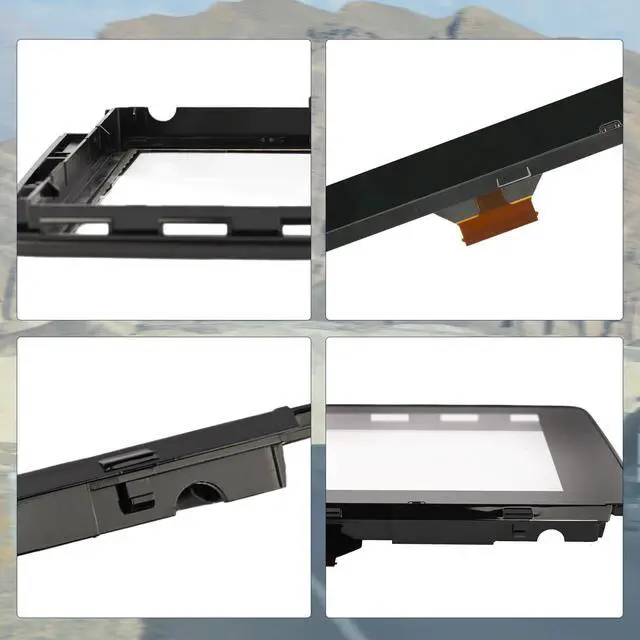 Alt view image 7 of 7 - 8" inch Touch Screen Glass Digitizer Navigation Replacement Fit for Mazda CX9 CX-9 2016 2017 2018 2019 Replace# TK49-611J0, TK49-611JA, TK49-611JB