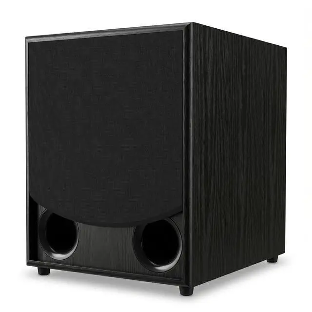 Main image of HS-10SW 10" Powered Subwoofer, 200W RMS Class AB, 800W Peak, 40Hz-250Hz (±3dB) Deep Bass, Bass Reflex, Adjustable Crossover & Dual Audio Inputs for Home Theater & Stereo HiFi