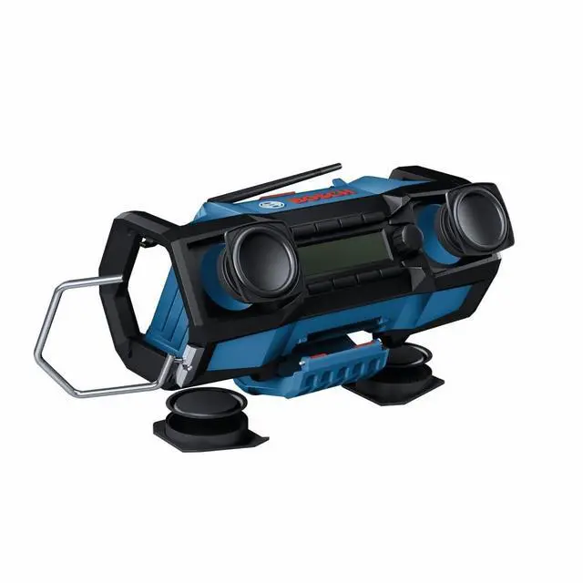 Alt view image 3 of 7 - GPB18V-2CN 18V Cordless Jobsite Radio with Bluetooth 5.0 - Portable, Durable, Enhanced Bass, USB Charging, AUX Input (Battery Not Included)