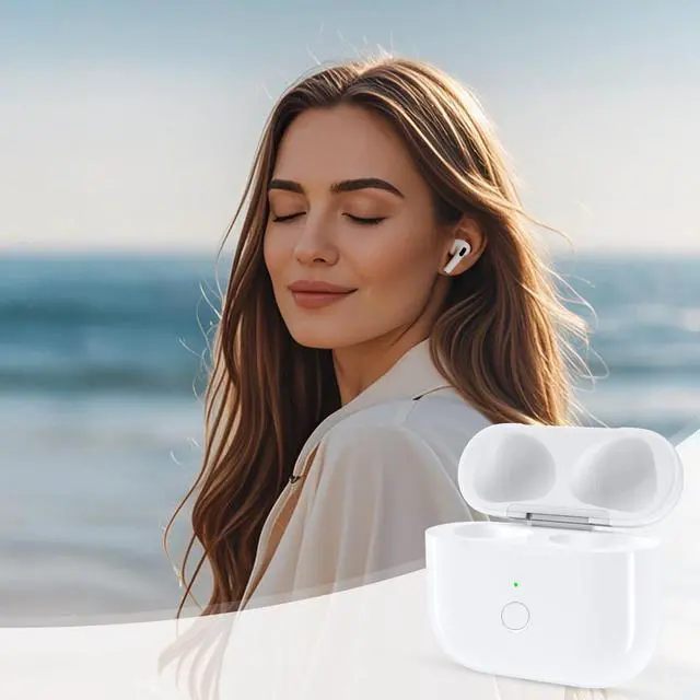 Alt view image 7 of 7 - Replacement Charging Case for AirPods 3rd Gen (Not Pro 3), No Earbuds (L-Port)
