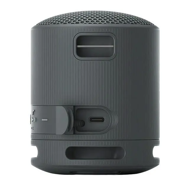 Alt view image 6 of 7 - SRS-XB100 Wireless Bluetooth Portable Travel Speaker Bundle (Black) | Travel case, Strap, (2 items)