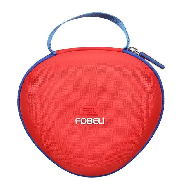 Alt view image 3 of 7 - EVA Kids Headphone Case for JLab/Acer/eKids Spiderman, Case Only | Hard EVA Shell, Shockproof & Water-Resistant, Double Zipper Closure, Mesh Pocket, Travel Storage Bag, Red+Blue