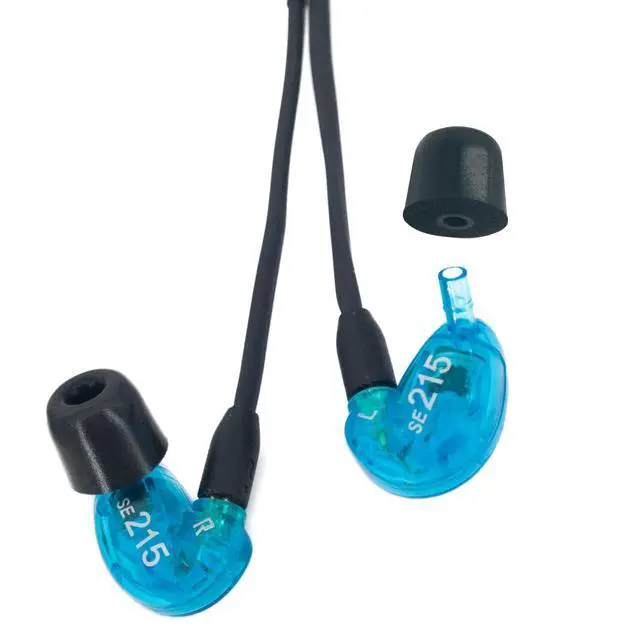 Alt view image 2 of 6 - Foam Ear Tips Replacement for Shure SE215 SE425 SE535 SE846, Medium | IEM Monitor Tips, Memory Foam Earbud Tips Compatible with Aonic4 Aonic5 Earphones, Noise Isolation, 3 Pairs, Black
