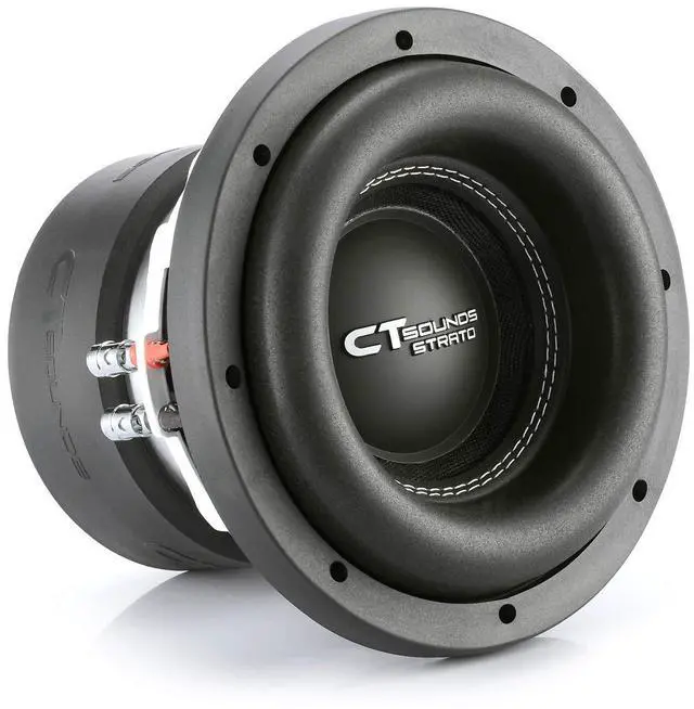 Main image of STRATO-8-D2 1200 Watts Max 8 Inch Car Subwoofer Dual 2 Ohm