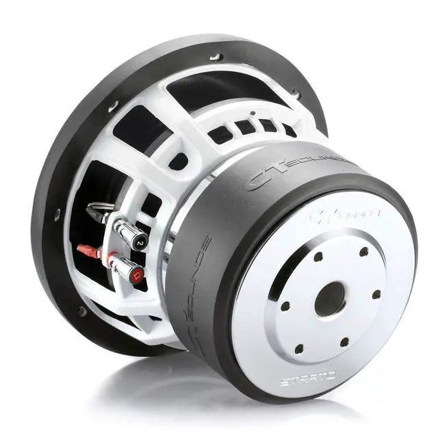 Alt view image 3 of 7 - STRATO-8-D2 1200 Watts Max 8 Inch Car Subwoofer Dual 2 Ohm
