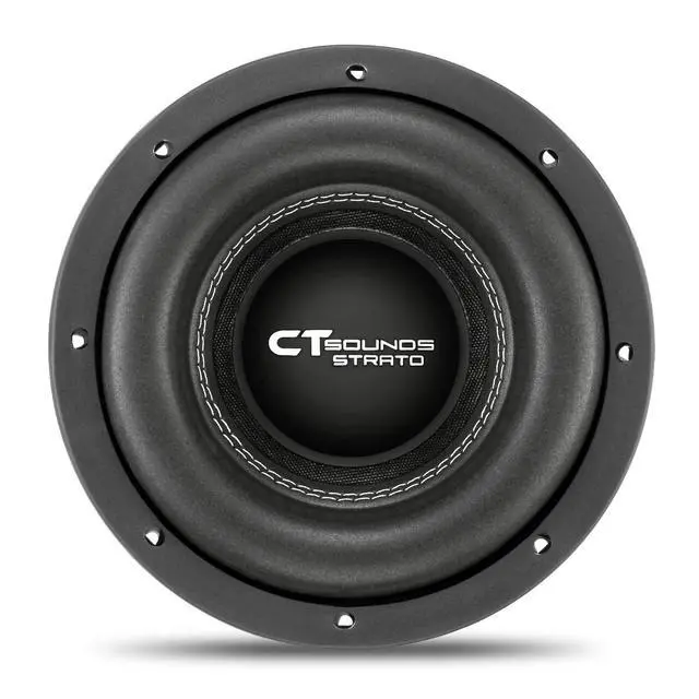 Alt view image 2 of 7 - STRATO-8-D2 1200 Watts Max 8 Inch Car Subwoofer Dual 2 Ohm