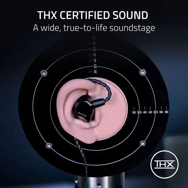 Alt view image 3 of 7 - Moray in-Ear Monitor for All-Day Streaming: Clear, Full-Range Audio - Comfortable Fit - Low Profile Design - Sound Isolating Earbuds - Detachable Over-Ear Wire - Custom Ear Tips & Case - Black