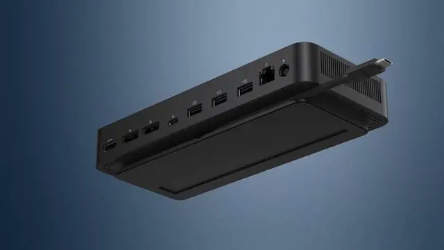 Alt view image 3 of 5 - Pro Smart Dock SD25 Docking Station Bundle Includes 130W Power Delivery Display Port Cable+ Zoomspeed HDMI Cable+ Ethernet Cable + Cleaning Cloth Supports Up to Four Displays WQHD 60Hz Displays