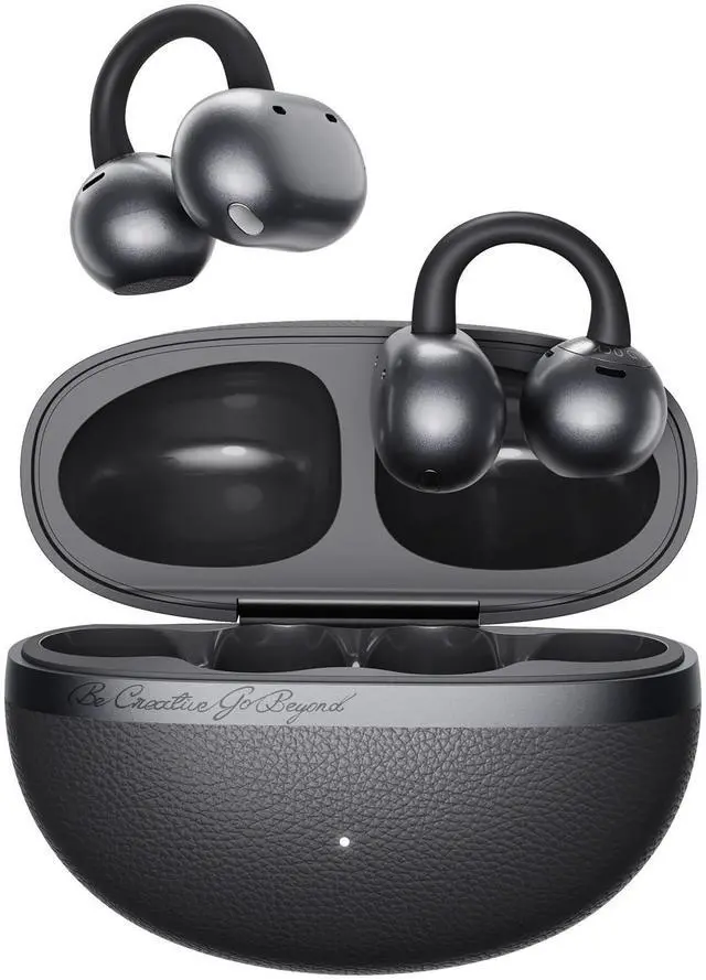 Main image of Crossky C50 Clip On Earbuds Open Ear Wireless Bluetooth 6.0 Headphones with 4 Mic, 35H Playtime Ear Cuff Earbuds Comfortable for Running/Fintness, IPX5 Waterproof, Ultra Lightweight