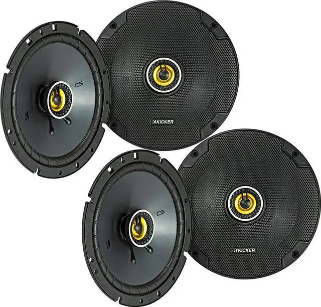 Main image of Speaker Package of 2 Items: Four 6.75" CS Series Coaxial Speakers 4-Ohm - 2X 46CSC674