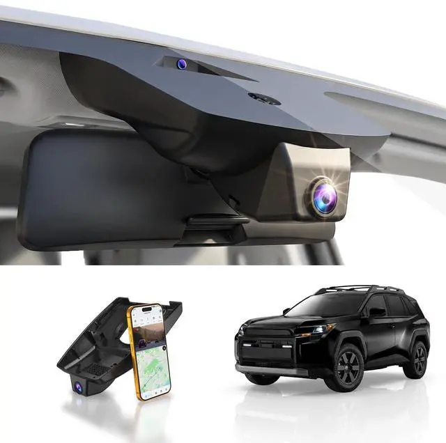 Main image of Front 4K Dash Cam fit for 2022-2025 Toyota RAV4 LE Limited SE | Adventure XLE XSE (Model B)(with Vent Hole),integrated Camera,OEM Factory Look,2160P HDR,5.8G WiFi& APP,GPS,Plug&Play