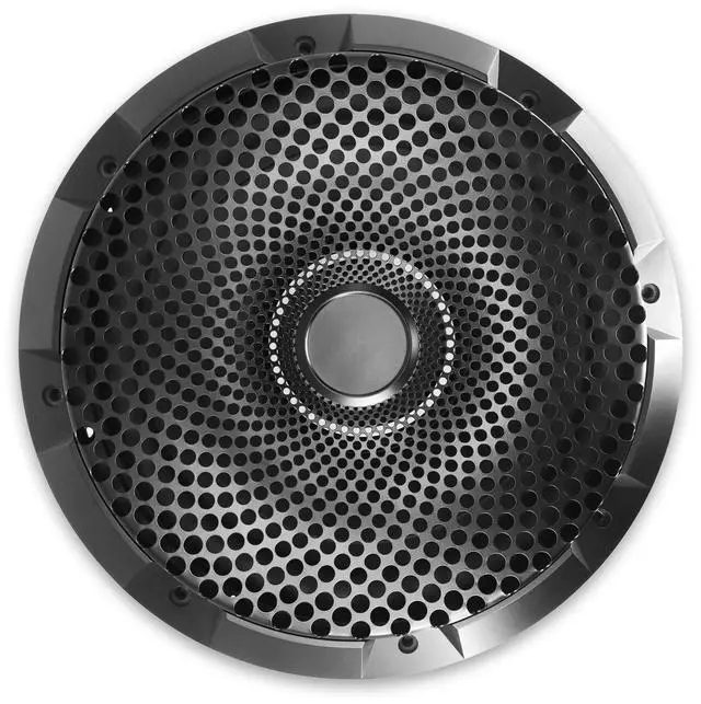 Main image of 10-Inch Subwoofer Grille Concave Center for High Excursion Black Steel Mesh
