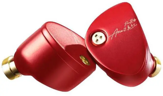 Main image of ARIA 2 RED in-Ear Headphone with 0.78 2 Pin Cable Replaceable Plugs 3.5/4.4mm Earphone