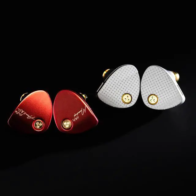 Alt view image 6 of 7 - ARIA 2 RED in-Ear Headphone with 0.78 2 Pin Cable Replaceable Plugs 3.5/4.4mm Earphone