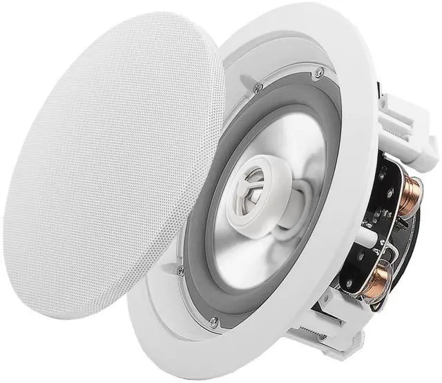 Main image of 6.5 Weatherproof in-Ceiling Speaker Pair - Indoor/Outdoor Stereo ICE640WRS